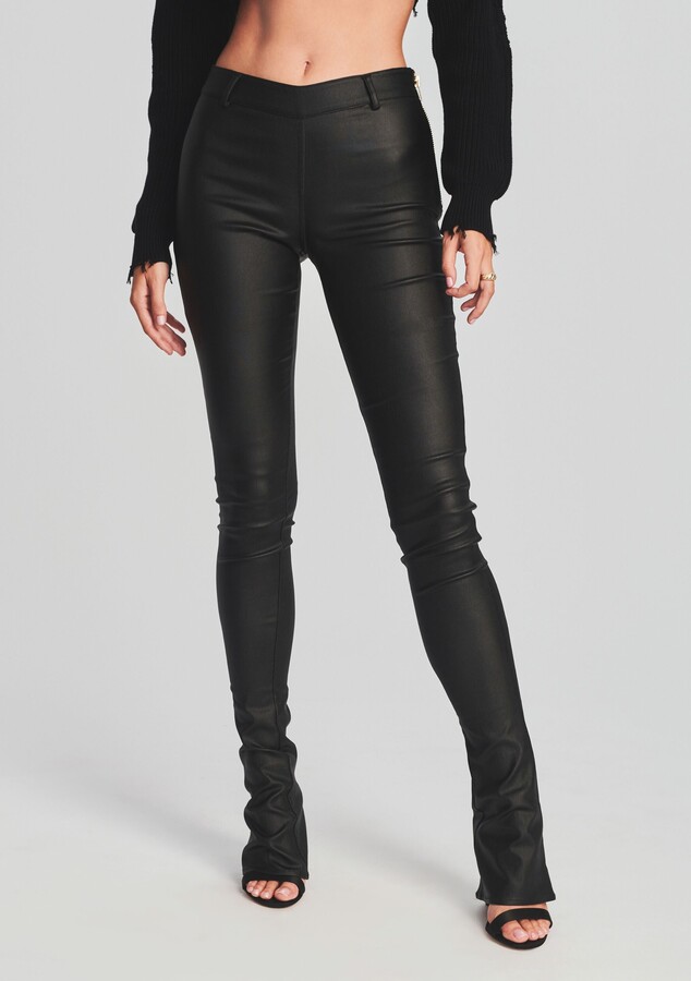 Leather Coated Jeans | ShopStyle