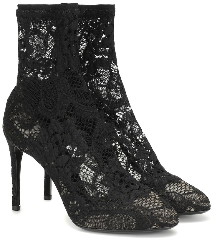 Black High Heel Ankle Boots | Shop the world's largest collection 
