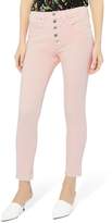 Thumbnail for your product : Veronica Beard Debbie Exposed Fly Skinny Jeans