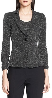 Armani Collezioni Women's Glitter Jersey Jacket