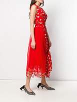 Thumbnail for your product : Simone Rocha floral embroidered tulle dress
