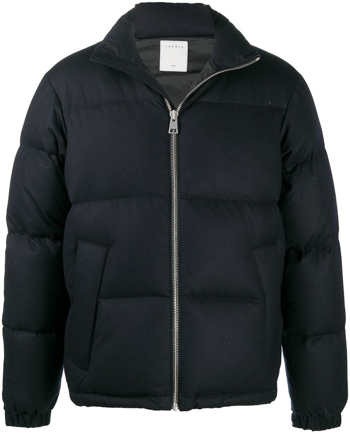 sandro mens puffer jacket