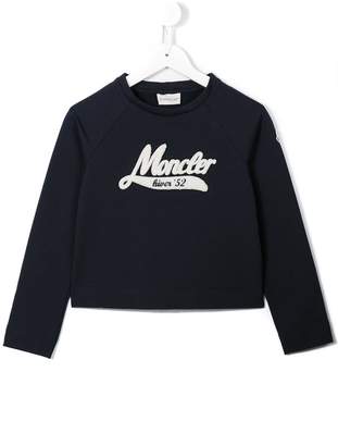Moncler Kids logo sweatshirt