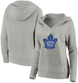 Men's Fanatics Branded Blue Toronto Maple Leafs Authentic Pro Pullover Hoodie
