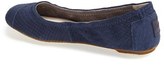 Thumbnail for your product : Toms Suede Ballet Flat (Women)