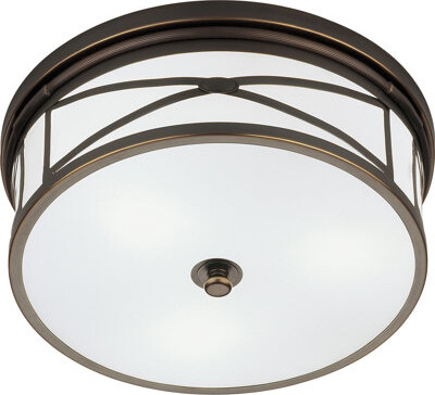 Robert Abbey Chase 3 - Light 14'' Unique/Statement Drum Flush Mount