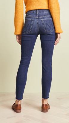Mother High Rise Looker Ankle Jeans