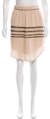 Maiyet Casual Knee-Length Skirt Champagne Casual Knee-Length Skirt