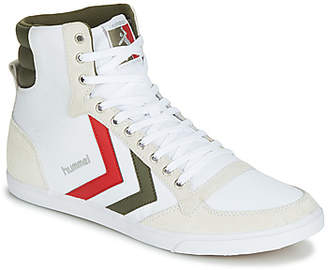 Hummel SLIMMER STADIL HIGH women's Shoes (High-top Trainers) in White