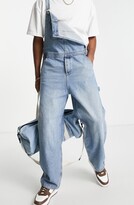 Thumbnail for your product : Topman Men's Rodeo Dungaree Denim Overalls