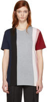 Cédric Charlier - T-shirt multicolore Contrast Stripe édition Fruit of the Loom