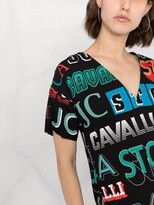 Thumbnail for your product : Just Cavalli logo print T-shirt dress