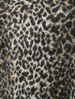 Thumbnail for your product : Saint Laurent Leopard Intarsia Jumper
