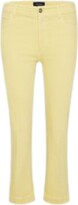 Thumbnail for your product : Sportmax Yellow Mini Flare Crop Jean