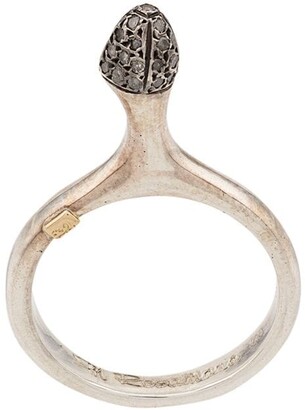 Rosa Maria Diamond Pave Ring