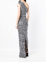 Thumbnail for your product : Rachel Gilbert Kara embellished one-shoulder gown