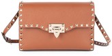 Thumbnail for your product : Valentino Garavani Small Rockstud Leather Crossbody Bag