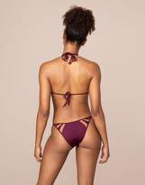 Thumbnail for your product : Agent Provocateur UK Tora Bikini Top Plum