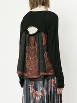 Thumbnail for your product : Muller of Yoshio Kubo Rear-Contrast Cardigan