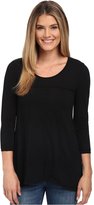 Thumbnail for your product : Mod-o-doc Classic Jersey 3/4 Sleeve Seamed Scoopneck Tee
