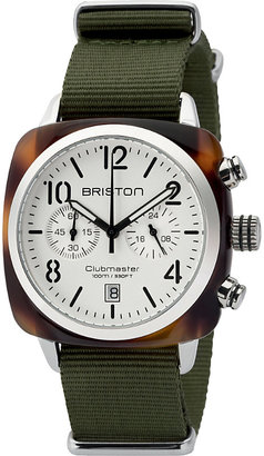 Briston 16140.SA.T.2.NGA Clubmaster Classic chronograph watch