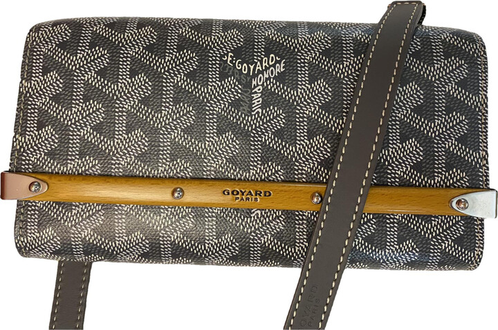 Goyard Leather crossbody bag - ShopStyle