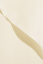 Thumbnail for your product : Cédric Charlier Crepe De Chine Midi Dress - Off-white