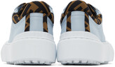 Thumbnail for your product : Fendi Blue Canvas 'Fendi Force' Sneakers