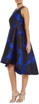 Thumbnail for your product : Adrianna Papell Printed fit and flare dress with embellished neck