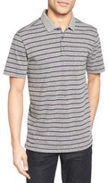 Thumbnail for your product : Nordstrom Men's Heathered Stripe Jersey Polo