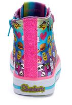 Thumbnail for your product : Skechers Twinkle Toes Shuffles Chat Time Girls' Light Up Sneakers