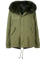Thumbnail for your product : Mr & Mrs Italy fur-trimmed parka coat