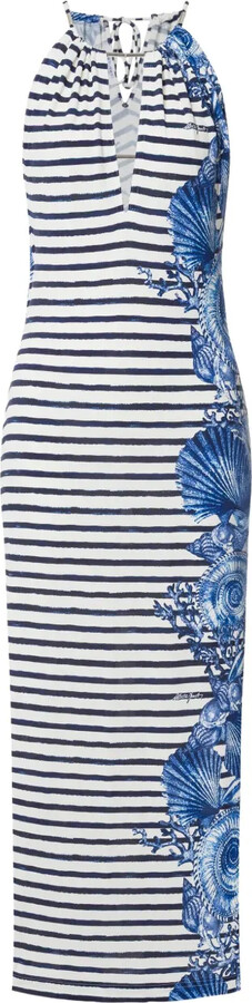 Alberta Ferretti Striped Dress