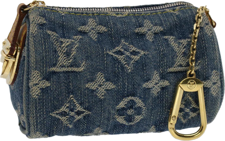Louis Vuitton Pre-owned Beach Pouch Shoulder Bag - Blue