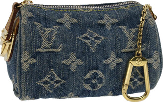 LOUIS VUITTON Dauphine bag New denim MM RARE very good condition SOLD OUT  Blue Leather Cloth ref.660505 - Joli Closet