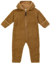 Thumbnail for your product : Molo Umeko zipped hooded cotton-blend onesie