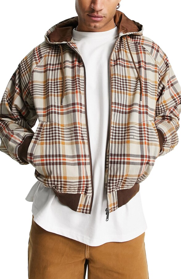 Plaid Hooding Jacket Men | Shop the world's largest collection of 