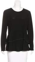 Thumbnail for your product : Narciso Rodriguez Long Sleeve Peplum Top