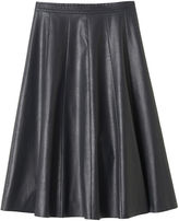 Thumbnail for your product : Rebecca Taylor Vegan Leather Midi Skirt