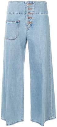 Marc Jacobs wide leg jeans