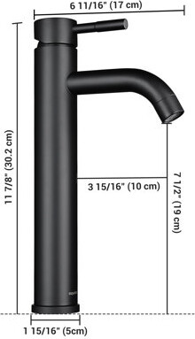 Aquaterior Vessel Sink Faucet Bathroom Faucet