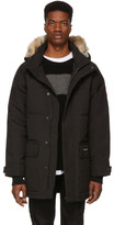 Thumbnail for your product : Canada Goose Black Down Emory Parka