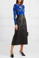 Thumbnail for your product : Preen by Thornton Bregazzi Floral-print Stretch-jersey Top