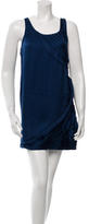 Thumbnail for your product : Doo.Ri Pleat-Accented Silk Dress
