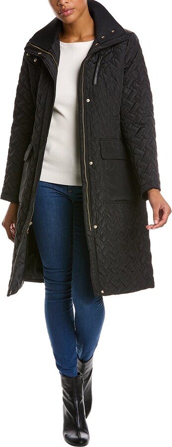 cole haan shawl coat