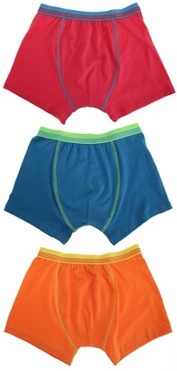 Tom Franks TF Kids By Tom Franks Boys/Childrens Trunks Underwear (3 Pack)  (Red/Orange/Blue) - ShopStyle