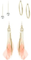 Thumbnail for your product : Lipsy Trio Earring Set