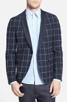 Thumbnail for your product : Gant 'The Shawler' Check Shawl Blazer