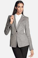 Thumbnail for your product : Lafayette 148 New York 'Stelly' Cashmere Jacket