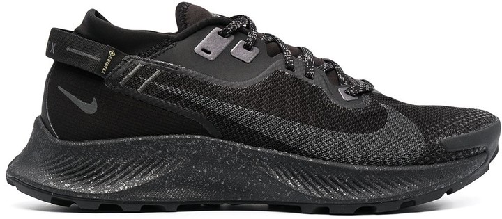 black waterproof trainers